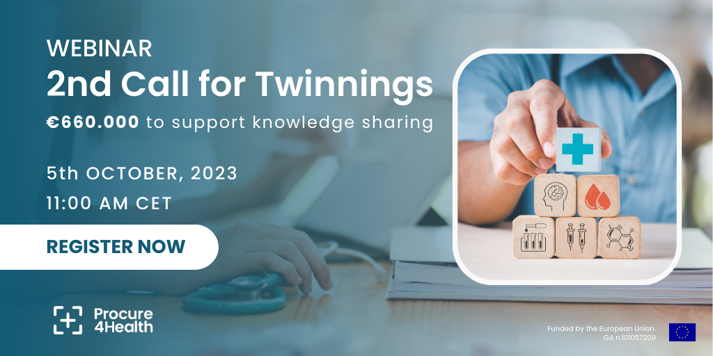 Procure4Health: 2nd Call for Twinnings info webinar