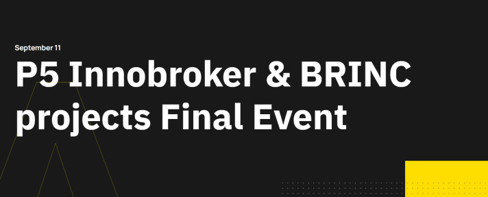 P5 Innobroker & BRINC projects Final Event