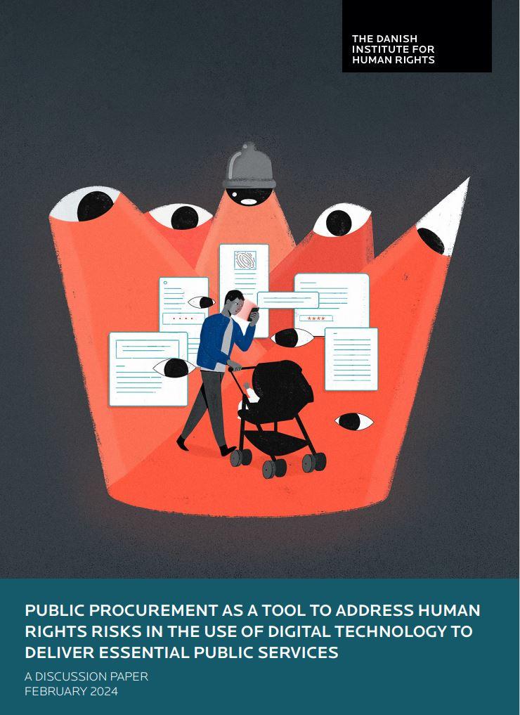 Front page of the Public procurement as a tool to address human rights risks in the use of digital technology to deliver essential public services - Discussion paper