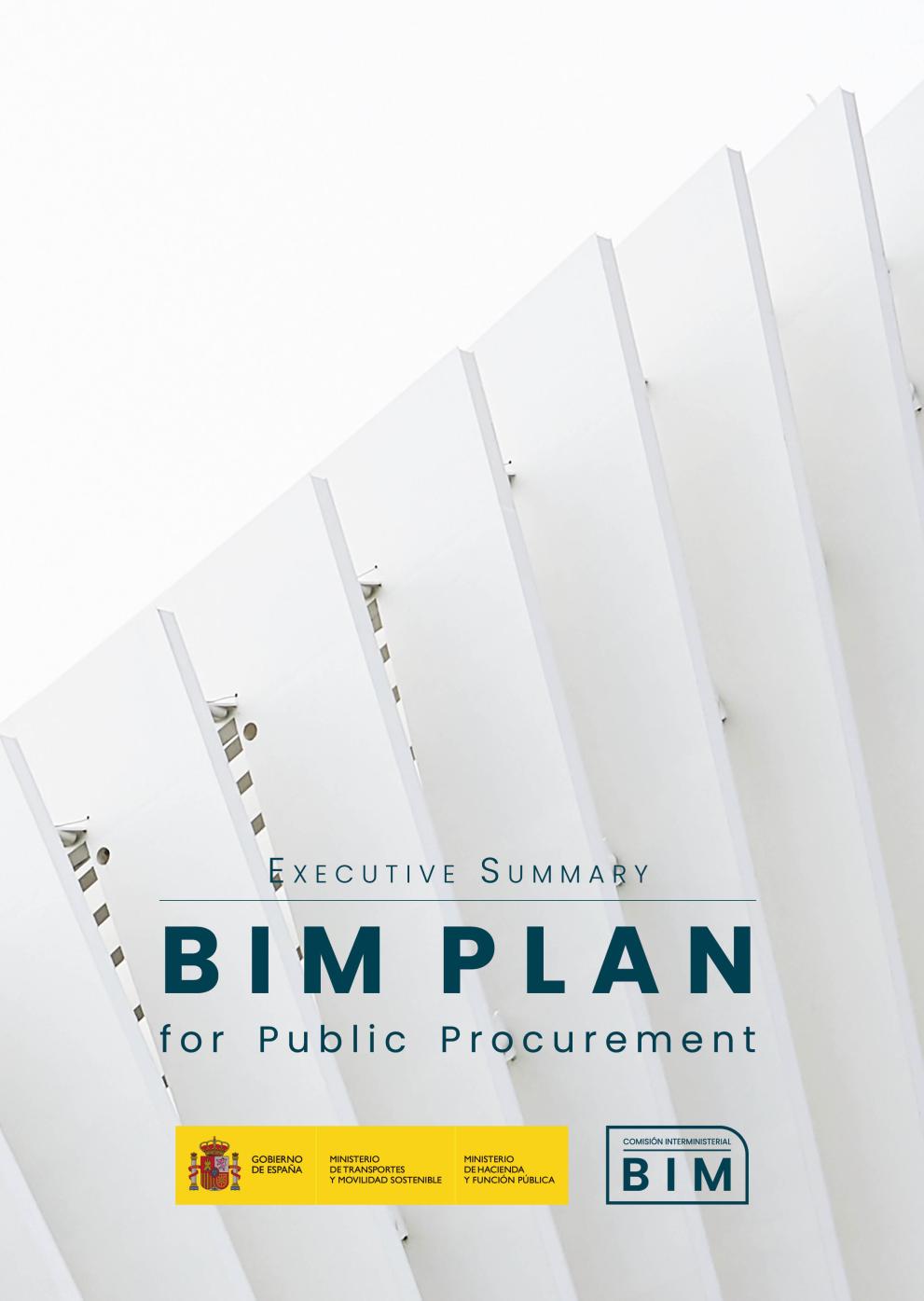 Front-page of the Executive Summary of BIM Plan